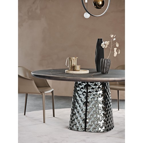 Cat. Atrium Keramik Premium Round étkezőasztal